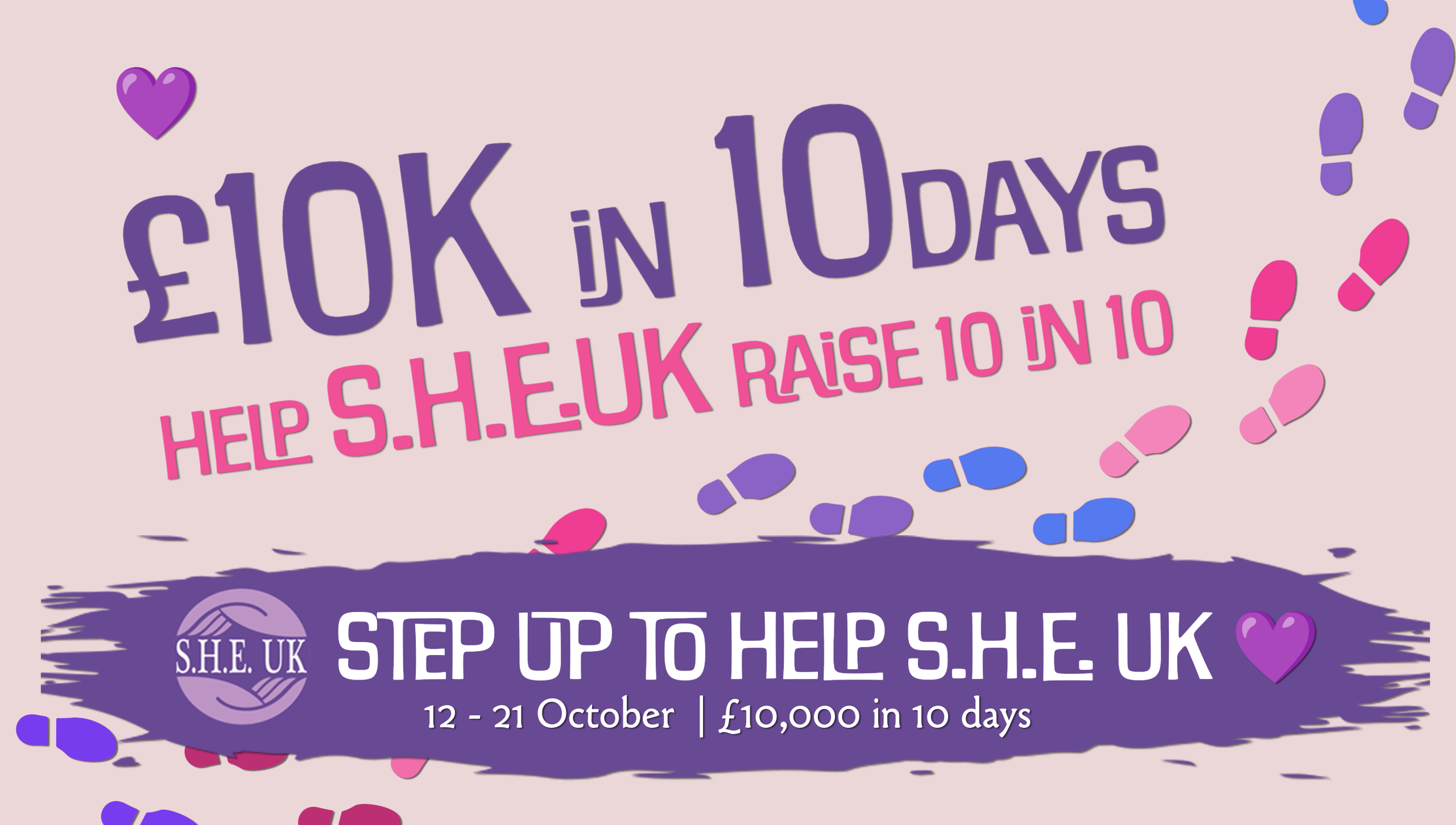 Can you help S.H.E. UK raise £10,000 in 10 days?