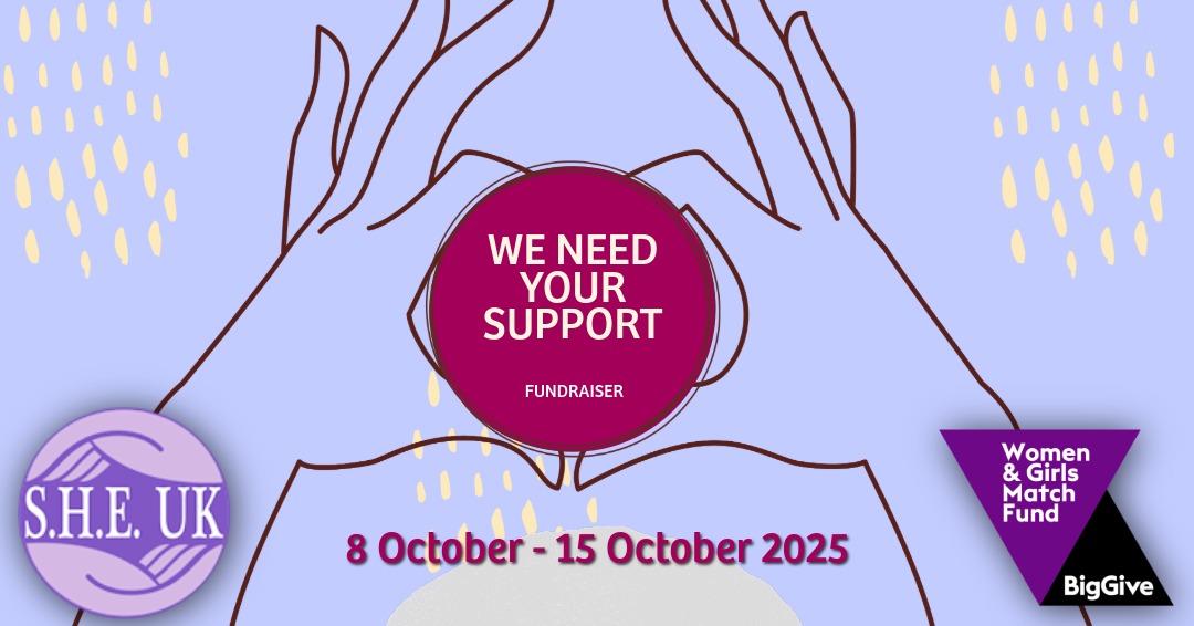 Please donate to the SHE UK Big Give Campaign