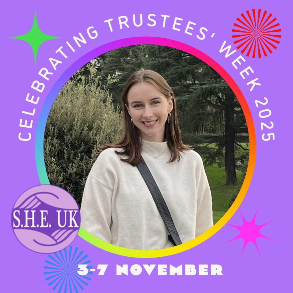 Anna Farrell Treasurer of SHE UK